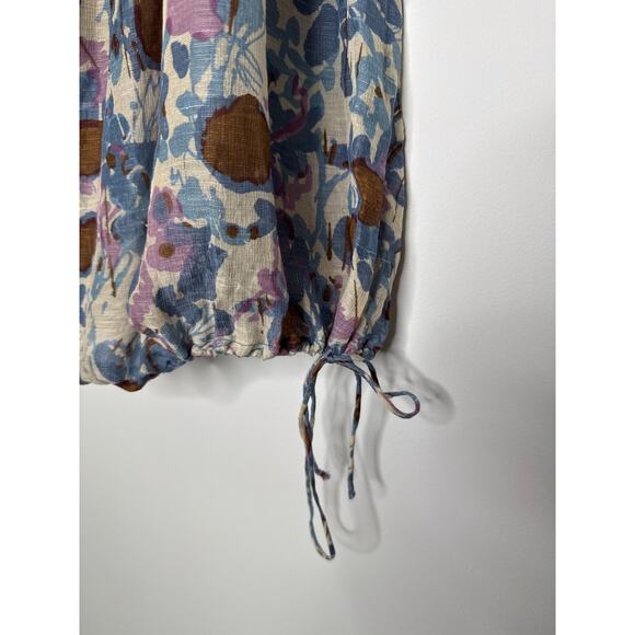 Tracy Reese for Bergdorf Goodman linen silk summer sleeveless top small - Picture 5 of 11